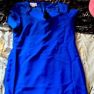 VTG NOS HENRY LEE WOMEN SIZE 16
BLUE SHORT DRESS